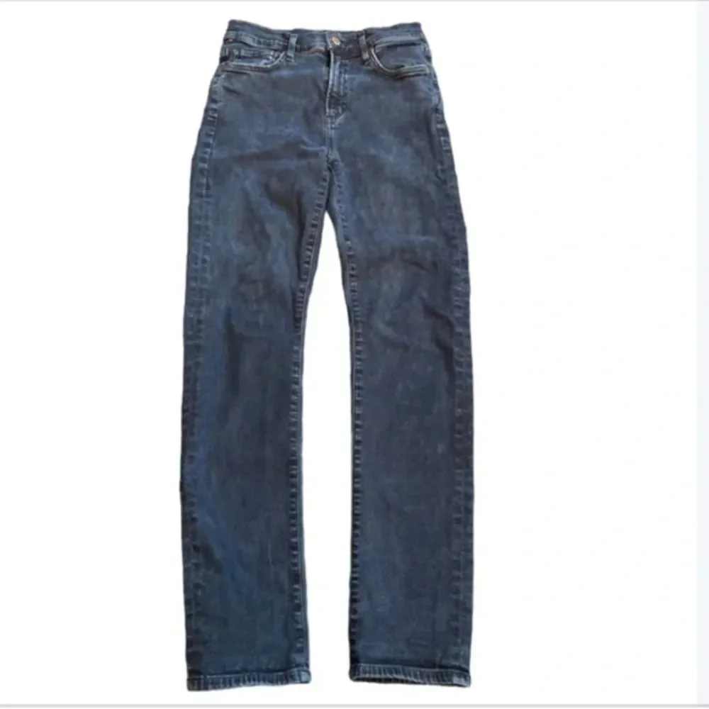 Citizens of Humanity Harlow High Rise Slim Jeans 26P Dark Wash Skinny USA Luxury